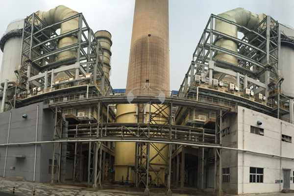 Guodian Hebei Longshan Power Company Limited 2x600MW units supporting the wet electrostatic precipitator