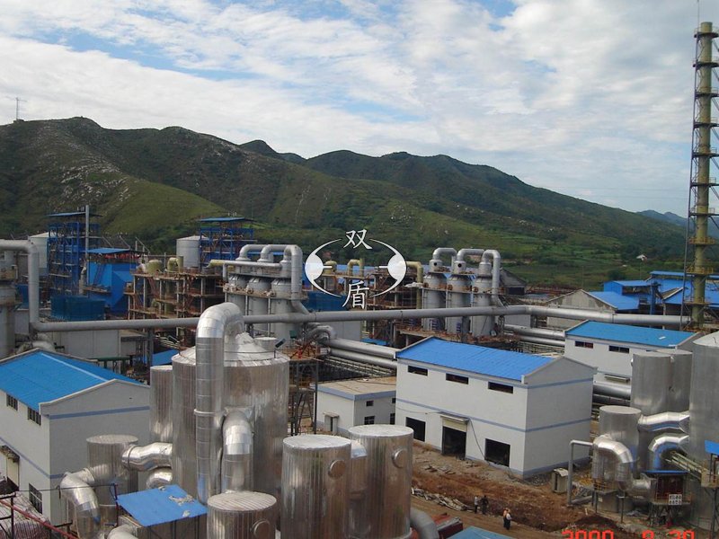 汉中八一锌业高纯锌项目（54m2沸腾炉）10万吨年硫酸（共6套）